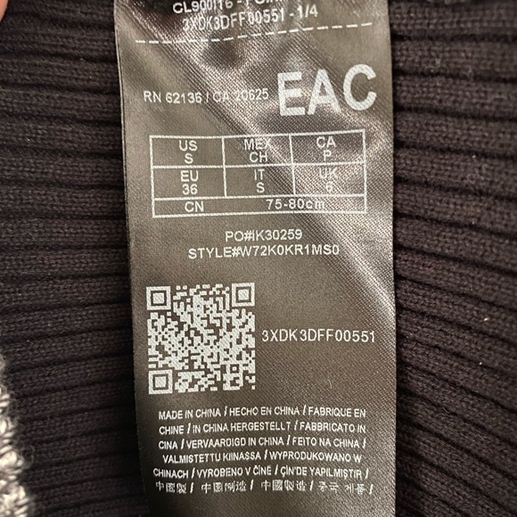 NWT GUESS stretchy knit bodycon dress. Sz S - Picture 4 of 5